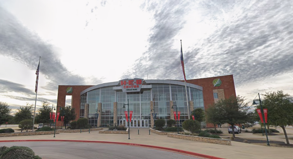 H-E-B Center, near our dumpster rental Cedar Park, TX service area